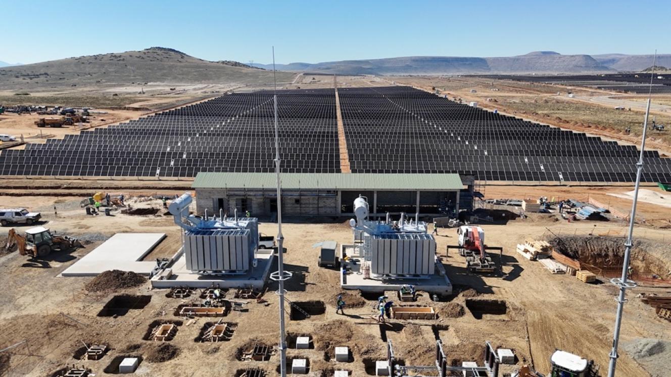 South Africa’s Largest Single-Site PV Project Reaches a New Milestone